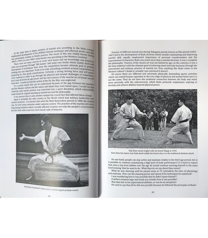 Livro TANDEN KASE HA BUDO KARATE-DO, Velibor Dimitrijevic, Inglês.