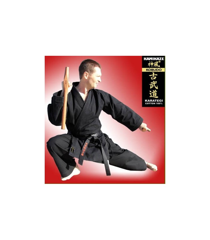 Pantalón Kamikaze negro modelo Kobudo