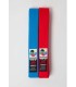 Cinturón SHUREIDO, Rojo o Azul, para competición Kata, grosor especial (BST)
