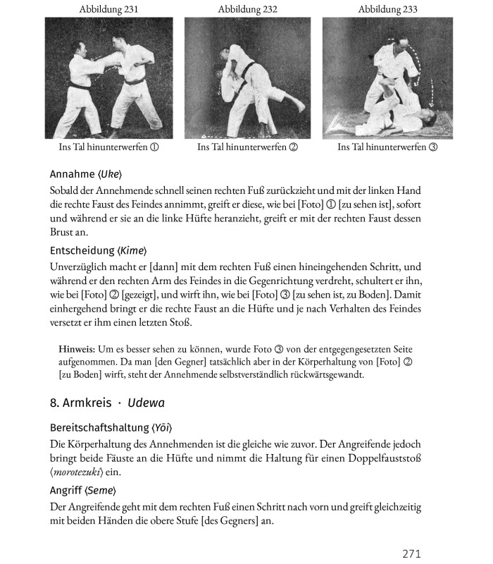 Libro Karatedo Kyohan, Lehrmuster des Weges der leeren Hand, Funakoshi Gichin, alemán