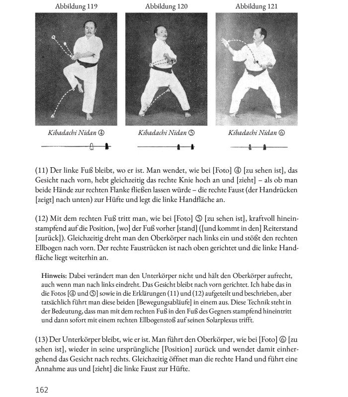 Book Karatedo Kyohan, Lehrmuster des Weges der leeren Hand, Funakoshi Gichin, German