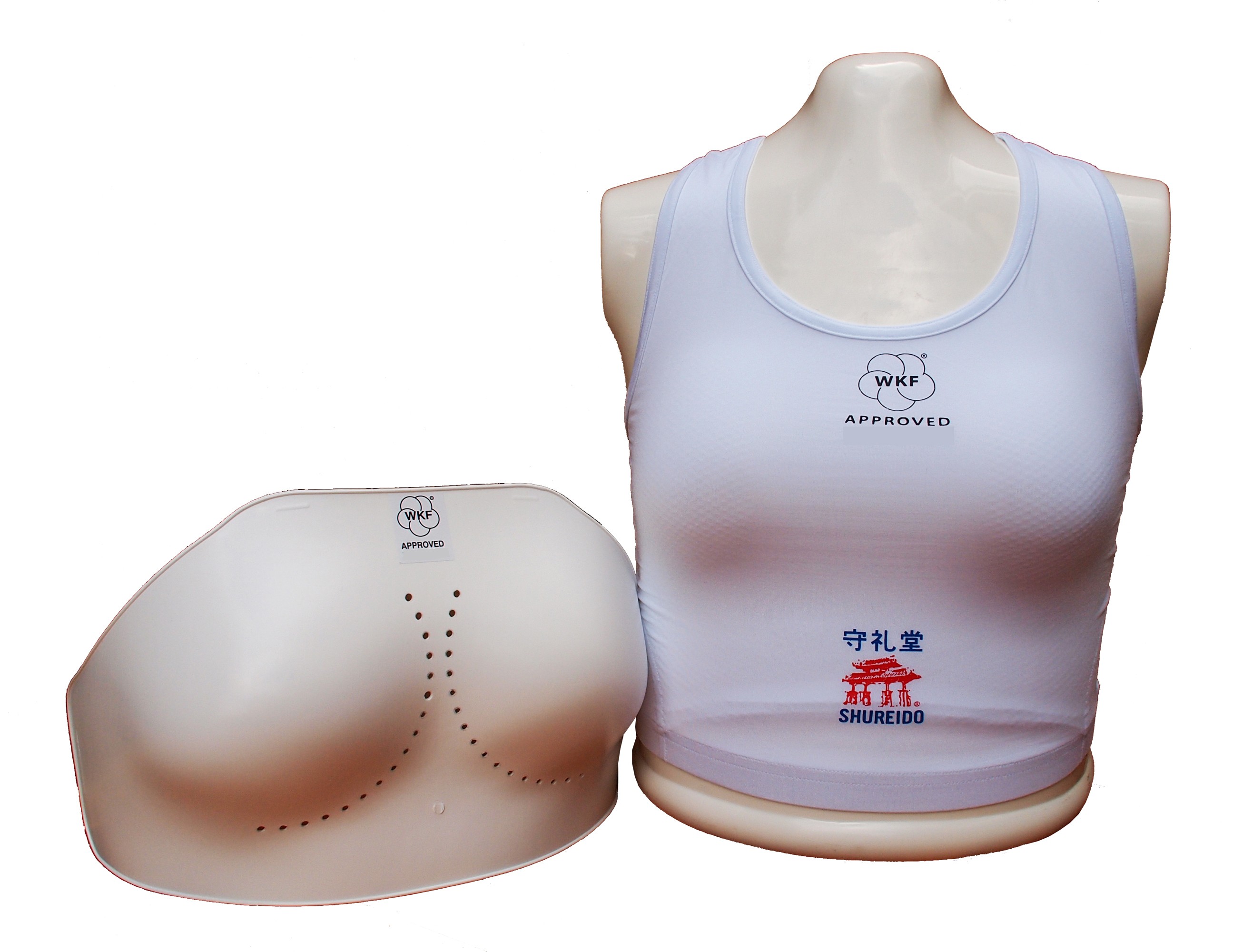 Shureido WKF approved female Chestguard Maxi Guard - Kamikaze