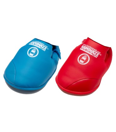 Foot protectors KAMIKAZE, to be combined with shin protectors, WKF style