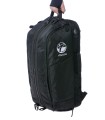 Sporttasche und Rucksack TOKAIDO für Karate, 70 x 30 x 25 cm, schwarz