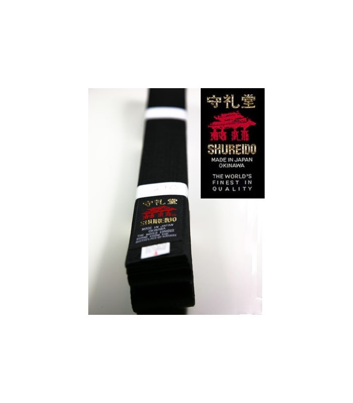 Cotton BLACK BELT SHUREIDO