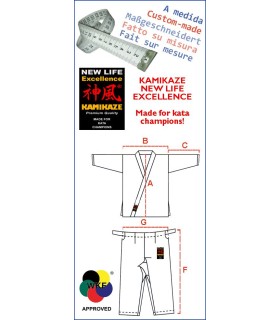 Karategui Kamikaze, NEW LIFE EXCELLENCE - Feito à medida