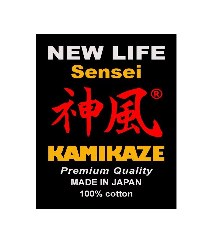 Kamikaze kimono NEW LIFE SENSEI made in Japan - Fait sur mesure