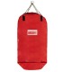 KAMIKAZE punching bag, red PVC, 110 x 40 cm, chains included, not filled 