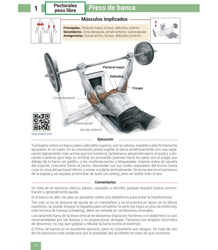 Libro Enciclopedia Ejercicios de musculación