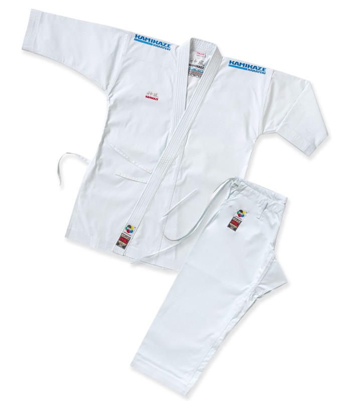 Karategi Kamikaze NEW LIFE EXCELLENCE KATA WKF Approved, ROSSO o BLU