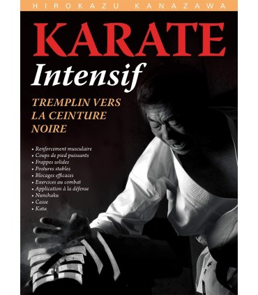 Book KARATE Intensif - Tremplin vers la ceinture noire, Hirokazu KANAZAWA, french