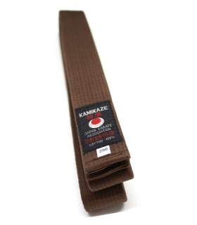 Cinturón Kamikaze marrón primera calidad