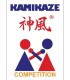 KAMIKAZE competition belt BLUE color cotton, WKF APPROVED