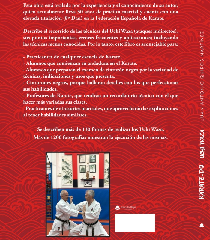 Libro UCHI WAZA - Ataques indirectos, tomo 3, Juan Antonio Quirós Martínez, español