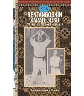 Book RENTANGOSHIN KARATE JITSU (1928) by master Gichin FUNAKOSHI, hardcover, english