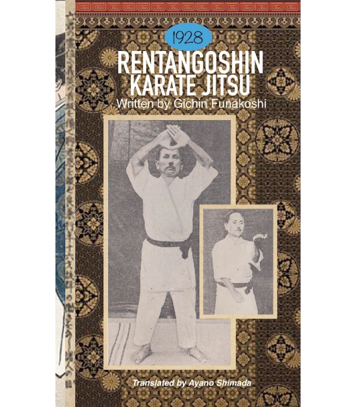 Buch RENTANGOSHIN KARATE JITSU (1928), von Gichin FUNAKOSHI, Hardcover, englisch