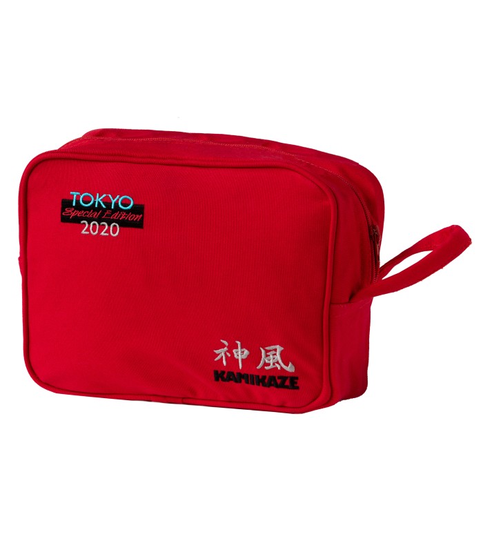 TROUSSE DE TOILETTE KAMIKAZE, Tokyo Special Edition, rouge ou noir