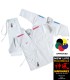 Pack NEW LIFE EXCELLENCE-WKF ROSSO E BLU, 2 giacche ricamate in ROSSO e BLU + 1 pantalone
