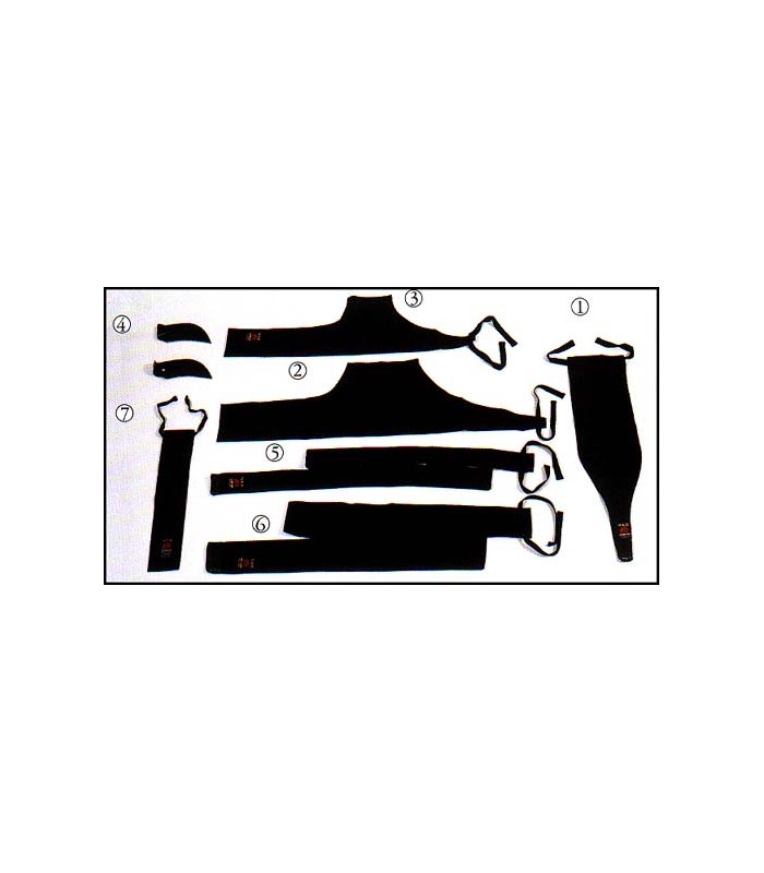 Case Tonfa Vinyl for Kobudo Weapon Case Karate Do Japan Shotokan Bujutsu 