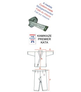 Karategui Kamikaze modelo PREMIER-KATA feito à medida