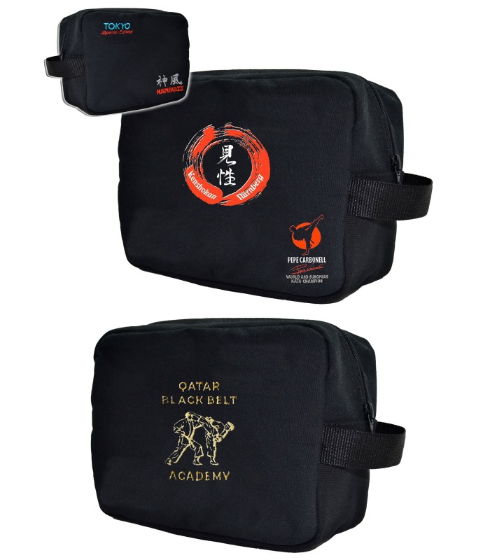 WASH BAG KAMIKAZE, Tokyo Special Edition, black or red