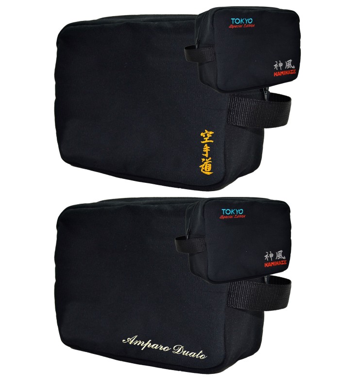 WASH BAG KAMIKAZE, Tokyo Special Edition, black or red