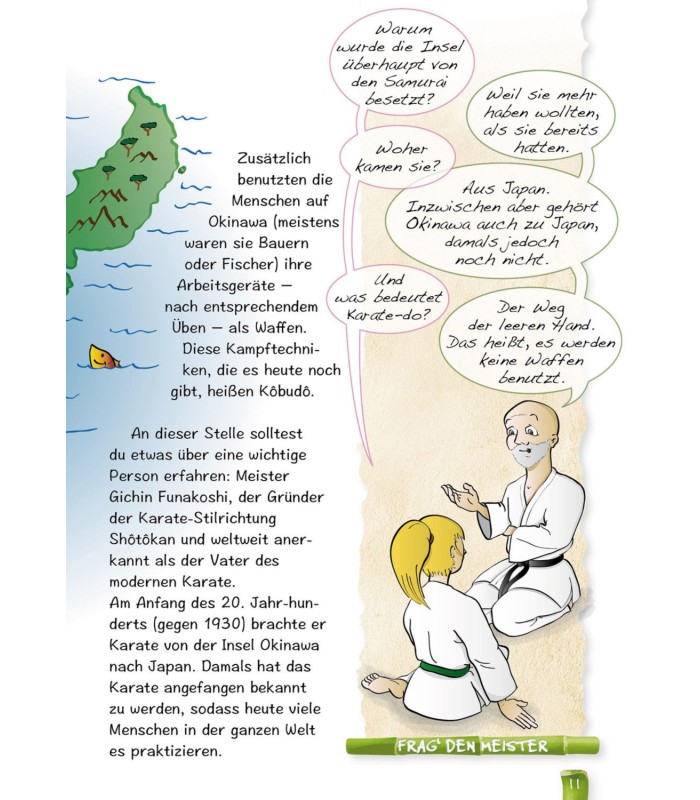 Livro Mein Erstes Karate-Buch, der Weg der Kinder, Fiore Tartaglia, alemão