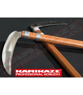 KAMA KAMIKAZE PROFESSIONAL KOBUDO, oak with stainless steel edges, pair