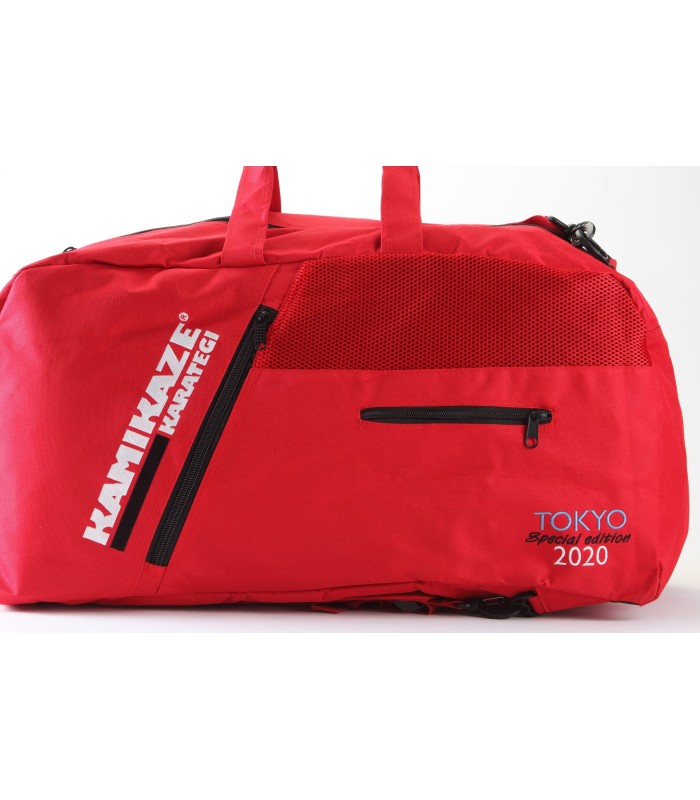 NOVA MOCHILA de desporto e viagem Kamikaze TOKYO SPECIAL EDITION 2020, vermelha ou preta