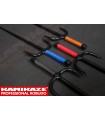 SAI KAMIKAZE PROFESSIONAL KOBUDO, ferro battuto solido ,ottagonali, manico corda, coppia