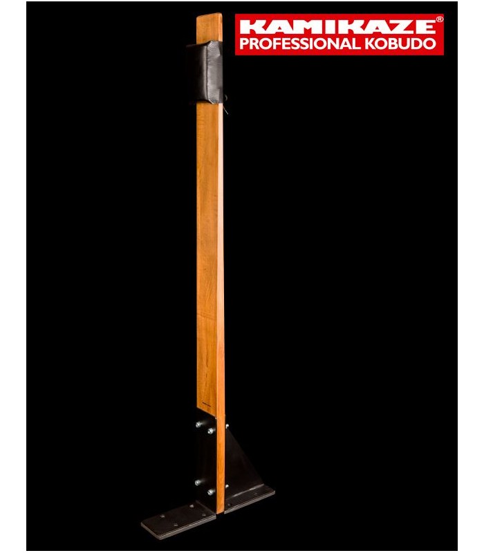 KAMIKAZE MAKIWARA PROFESSIONAL complete for FLOOR fixing, hard wood and striking pad