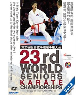 Campeonato mundiais de Karate WKF 2016 em DVD LINZ, ÁUSTRIA, VOL.2