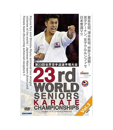 Campeonato mundiais de Karate WKF 2016 em DVD LINZ, ÁUSTRIA, VOL.3