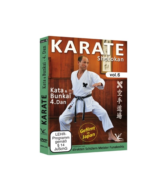 Karate Shotokan, Kata & Bunkai 4e Dan, disciples de Funakoshi – Vol.6