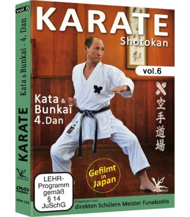 Karate Shotokan, Kata & Bunkai 4e Dan, disciples de Funakoshi (Keio) – Vol.6