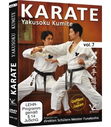 DVD Karate Shotokan,Yakusoku Kumite, par les disciples de Funakoshi – Vol.7