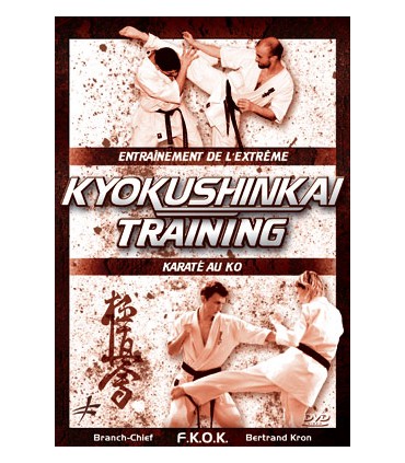 DVD KYOKUSHINKAI - TRAINING, Shihan Bertrand Kron (FKOK), spagnolo / inglese
