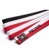 Red, white and black Kamikaze belt, special for RENSHI
