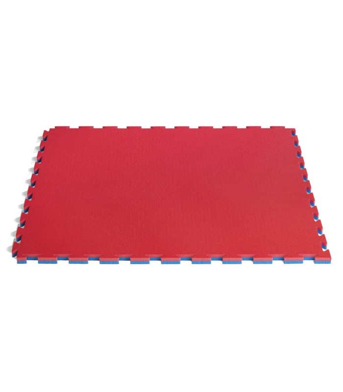 Tatami ECONOMIC, Jigsaw Mat 100 x 100 x 2 cm, RED-BLUE reversible