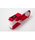 RED & WHITE SPECIAL THICK COTTON BELT KAMIKAZE for 6th Dan