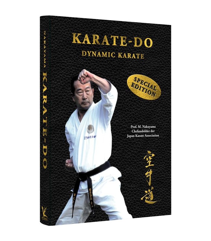 Livro Karate-Do DYNAMIC KARATE, Masatoshi NAKAYAMA, Hardcover, alemão