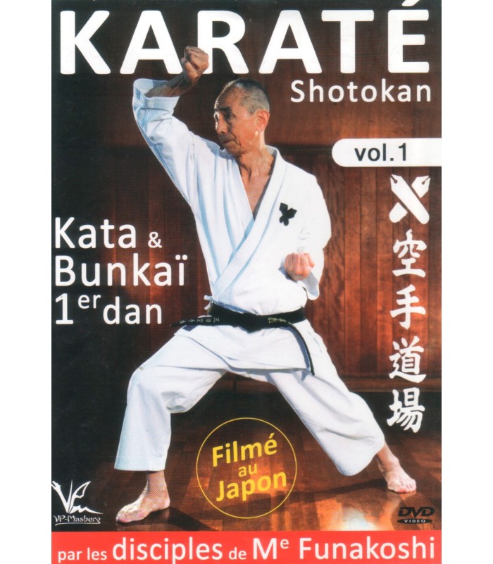 DVD Karaté Shotokan, Katas & Bunkaï 1er et 2e Dan, Volume 1