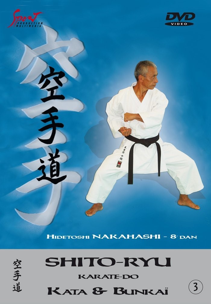 DVD Shito Ryu Kata, Hidetoshi Nakahashi, VOL.3 - Kamikaze Karategi Online  Shop
