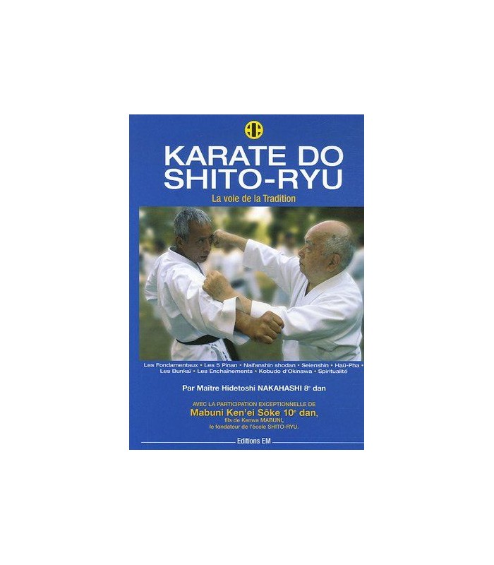 Livro KARATE DO SHITO-RYU La voie de la Tradition, H. Nakahashi / K. Mabuni, francês