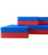 Tatami, special for Karate WKF Approved, Jigsaw Mat 100 x 100 x 2 cm, RED-BLUE reversible